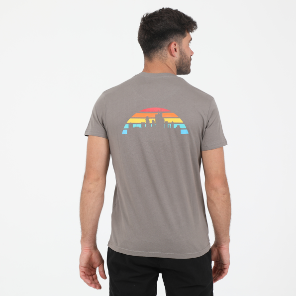 Ανδρικό t-shirt GREENWOOD T-SHIRT GRW02 CITY γκρι Ανδρικά