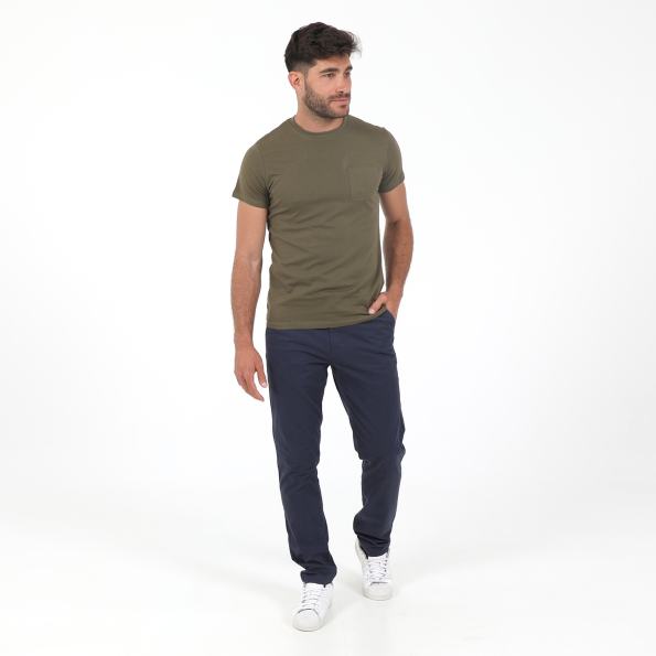 Ανδρικό t-shirt GREENWOOD GRW02 CITY χακί Ανδρικά