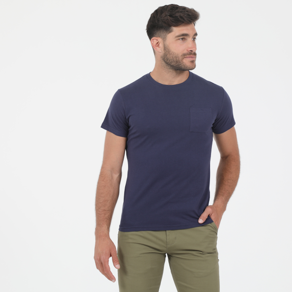Ανδρικό t-shirt GREENWOOD GRW02 CITY μπλε ναυτικό