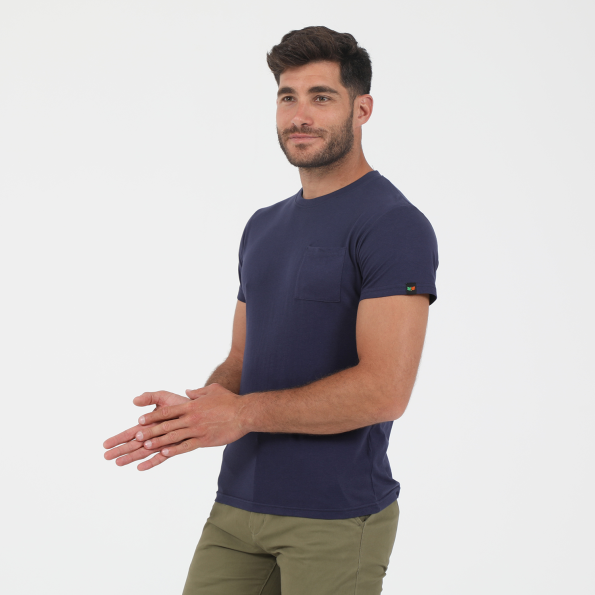 Ανδρικό t-shirt GREENWOOD GRW02 CITY μπλε ναυτικό Ανδρικά