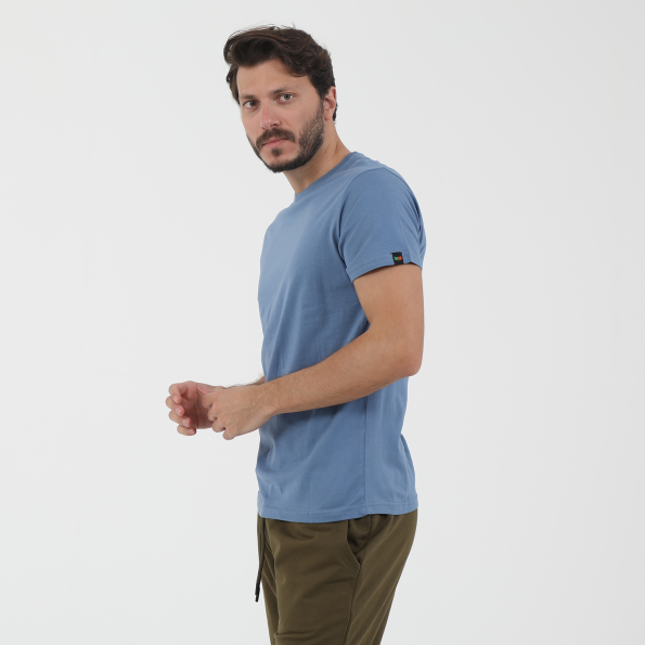 Ανδρικό t-shirt GREENWOOD GRW03 AUDITOR μπλε Ανδρικά