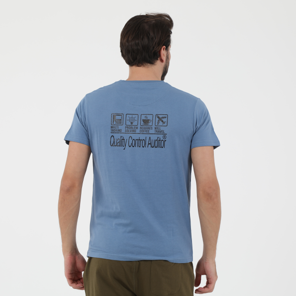Ανδρικό t-shirt GREENWOOD GRW03 AUDITOR μπλε Ανδρικά