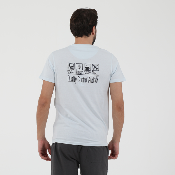 Ανδρικό t-shirt GREENWOOD GRW03 AUDITOR γαλάζια Ανδρικά