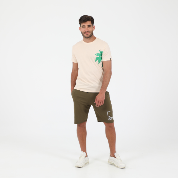 Ανδρικό t-shirt GREENWOOD GRW06 FINIKAS εκρού Ανδρικά