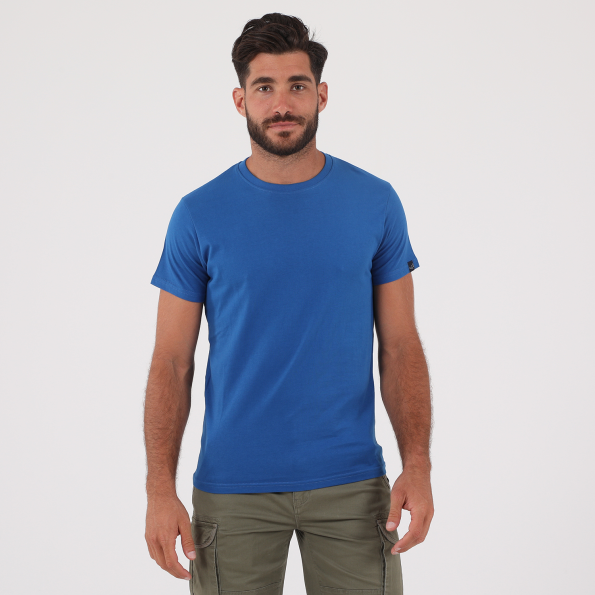 Ανδρικό t-shirt OCEAN SHARK OS02 μπλε royal 