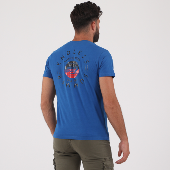Ανδρικό t-shirt OCEAN SHARK ENDLESS μπλε Ανδρικά