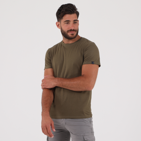 Ανδρικό t-shirt OCEAN SHARK ENDLESS χακί Ανδρικά
