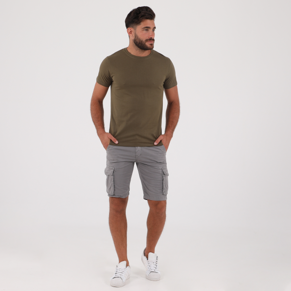 Ανδρικό t-shirt OCEAN SHARK ENDLESS χακί Ανδρικά