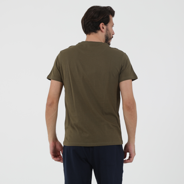 Ανδρικό t-shirt OCEAN SHARK OS06 SPORTS χακί Ανδρικά