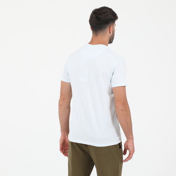 Ανδρικό t-shirt OCEAN SHARK OS06 SPORTS λευκό Ανδρικά