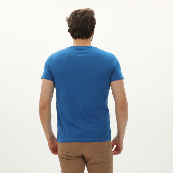 Ανδρικό t-shirt RUN 21D9102221 μπλε Ανδρικά