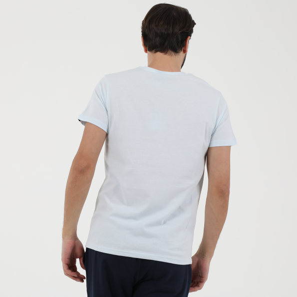 Ανδρικό t-shirt RUN MERMAID γαλάζια Ανδρικά