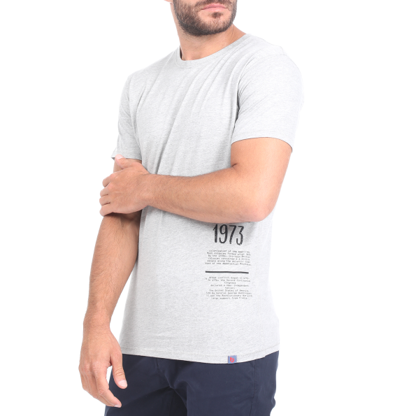 Ανδρικό t-shirt BATTERY 21K903391 γκρι Ανδρικά