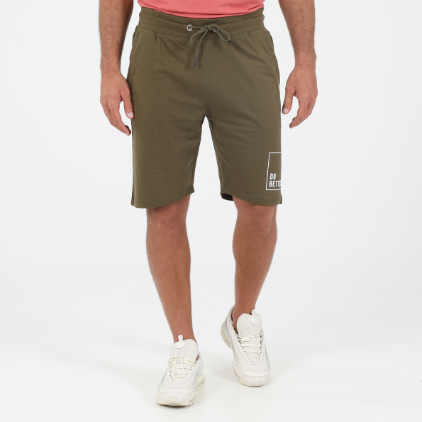 Ανδρική βερμούδα GREENWOOD GRW01 DO BETTER χακί