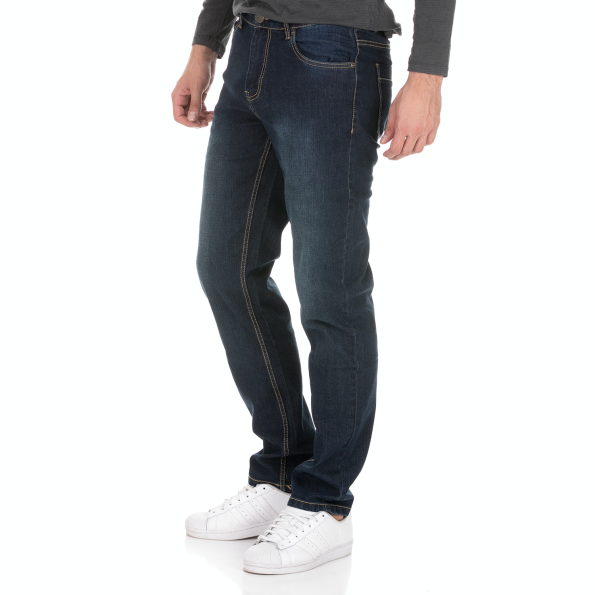 Ανδρικό jean παντελόνι BATTERY 01D900462 FADE WASH μπλε Ανδρικά