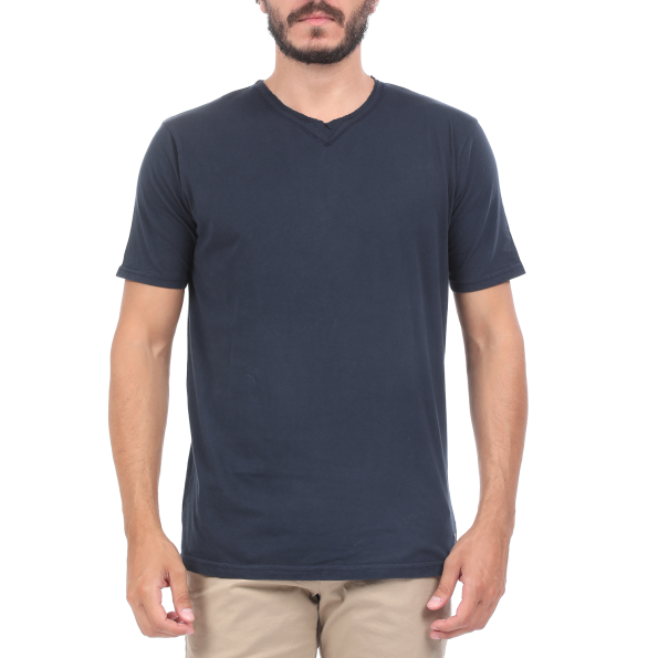 Ανδρική μπλούζα BATTERY SOLID1 GARMENT DYE μπλε