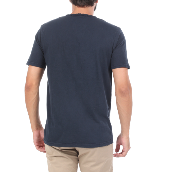 Ανδρική μπλούζα BATTERY SOLID1 GARMENT DYE μπλε Ανδρικά