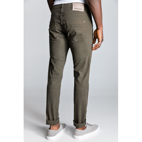 Ανδρικό παντελόνι EDWARD JEANS χακί Ανδρικά