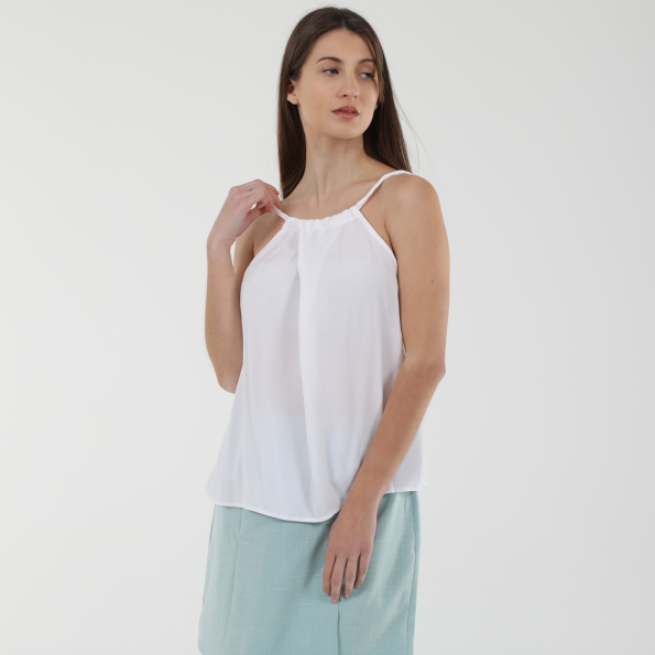 Γυναικείο top ALE 81372466 λευκό