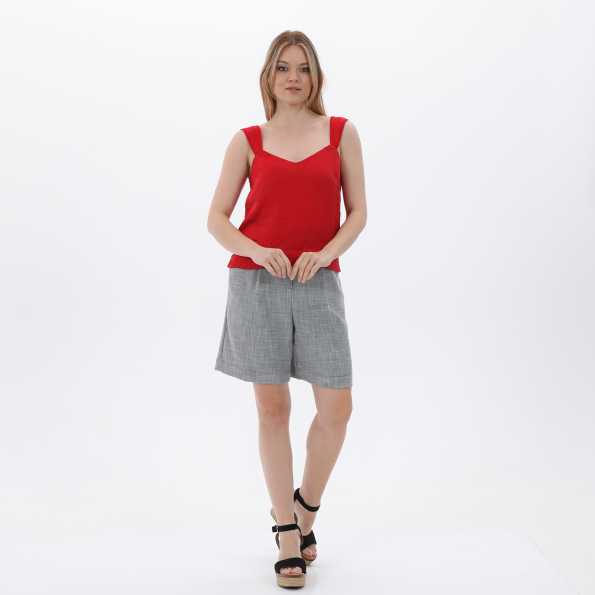 Γυναικείο top ALE 82148452 κόκκινο Γυναικεία