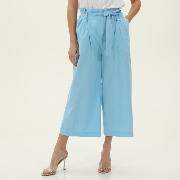 Γυναικεία jupe culotte ALE 8914087 γαλάζια