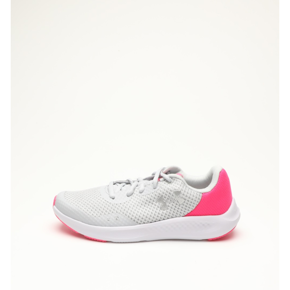 Παιδικά αθλητικά παπούτσια UNDER ARMOUR 3025011 GGS Charged Pursuit 3 γκρι φούξια