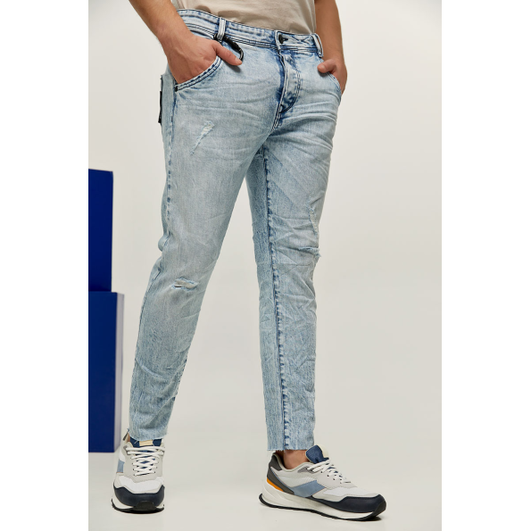 Ανδρικό jean παντελόνι EDWARD JEANS MP-D-JNS-S22-012 KRAMAR-KS μπλε ανοιχτό Ανδρικά