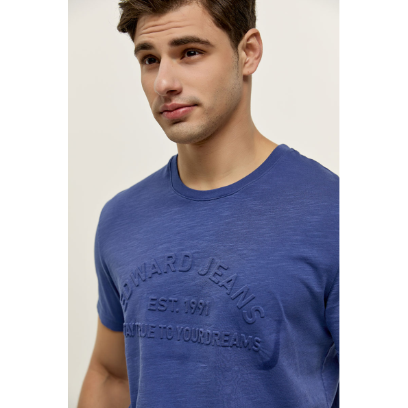 Ανδρικό t-shirt EDWARD JEANS MP-N-TOP-S22-019 FLYN μπλε Ανδρικά
