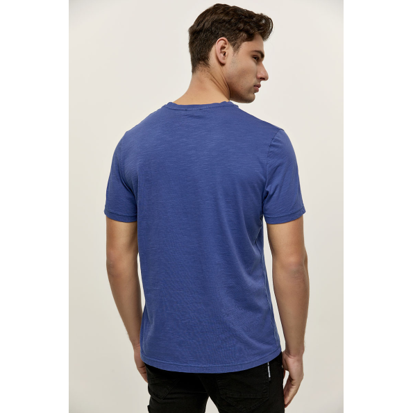 Ανδρικό t-shirt EDWARD JEANS MP-N-TOP-S22-019 FLYN μπλε Ανδρικά