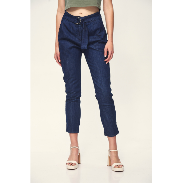 Γυναικείο jean παντελόνι EDWARD JEANS WP-D-JNS-S22-014 QUINN μπλε