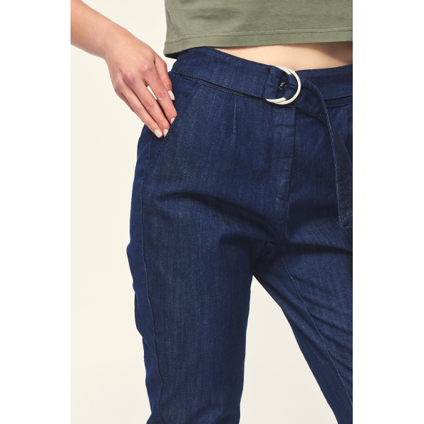 Γυναικείο jean παντελόνι EDWARD JEANS WP-D-JNS-S22-014 QUINN μπλε Γυναικεία