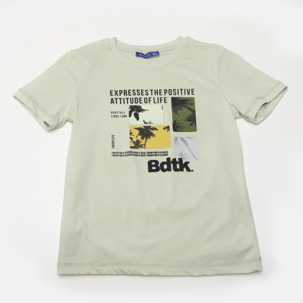 Παιδικό t-shirt BODYTALK 1231-751528 πράσινο