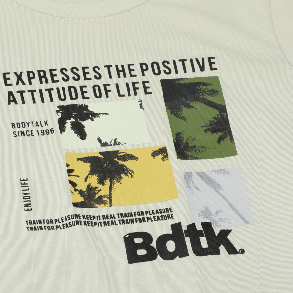 Παιδικό t-shirt BODYTALK 1231-751528 πράσινο Παιδικά