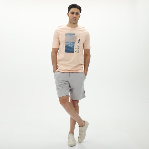Ανδρικό t-shirt BODYTALK 1231-951628 ροζ