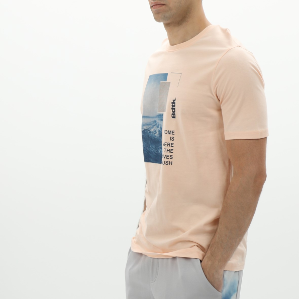 Ανδρικό t-shirt BODYTALK 1231-951628 ροζ