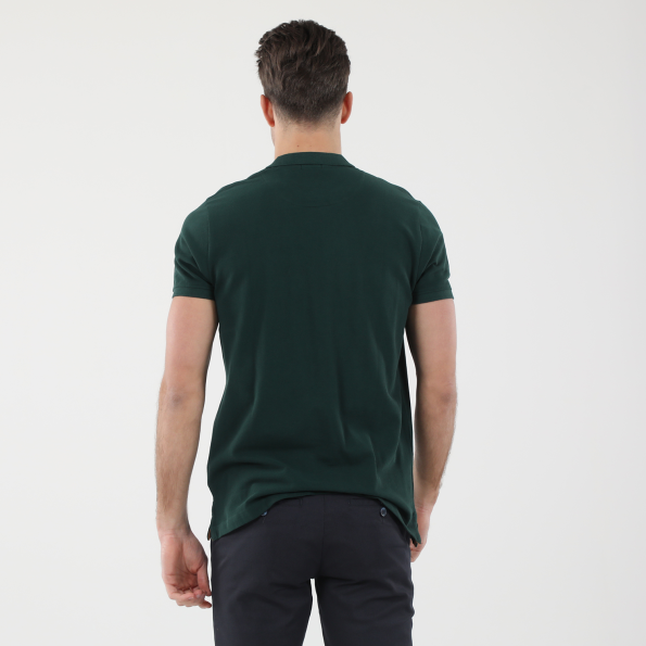 Ανδρική polo μπλούζα DORS 1132001.C17 πράσινη Ανδρικά