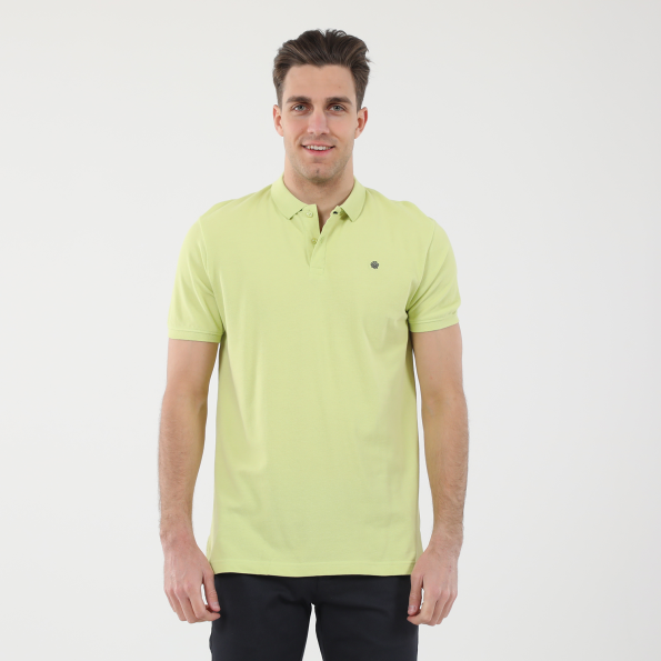 Ανδρική polo μπλούζα DORS 1132001.C18 κίτρινη