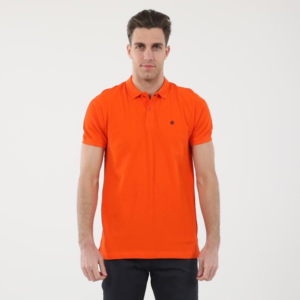 Ανδρική polo μπλούζα DORS 1132001.C05 πορτοκαλί