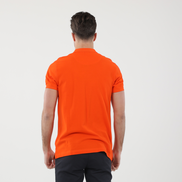 Ανδρική polo μπλούζα DORS 1132001.C05 πορτοκαλί Ανδρικά