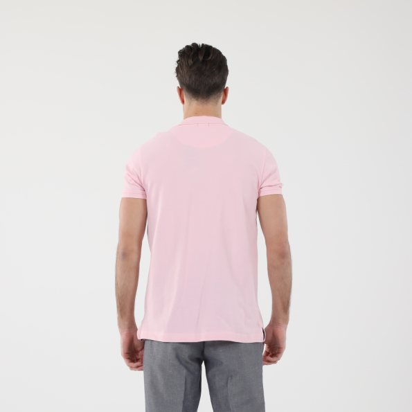 Ανδρική polo μπλούζα DORS 1132001.C08 ροζ Ανδρικά