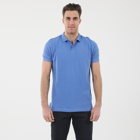 Ανδρική polo μπλούζα DORS 1132001.C13 μπλε