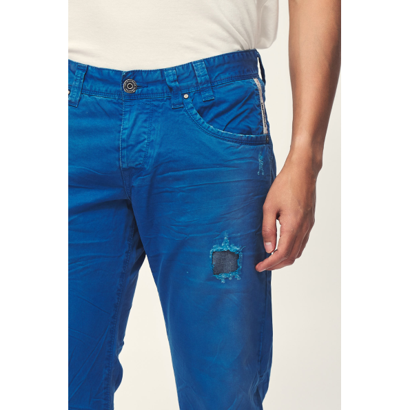 Ανδρικό παντελόνι EDWARD JEANS 15.1.1.04.018 ROUSEL μπλε Ανδρικά