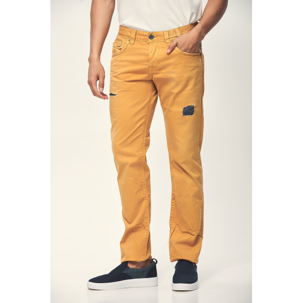 Ανδρικό παντελόνι EDWARD JEANS 15.1.1.04.018 ROUSEL κίτρινο
