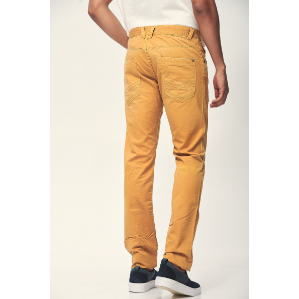 Ανδρικό παντελόνι EDWARD JEANS 15.1.1.04.018 ROUSEL κίτρινο Ανδρικά
