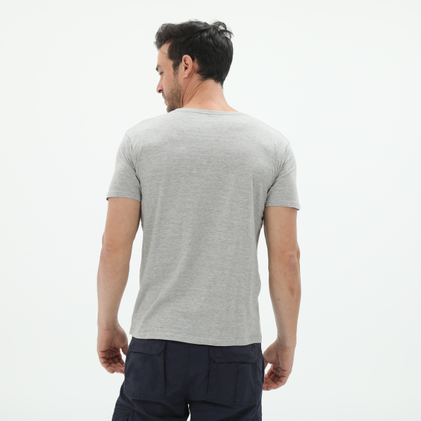 Ανδρικό t-shirt RUN 21K9088201 γκρι Ανδρικά