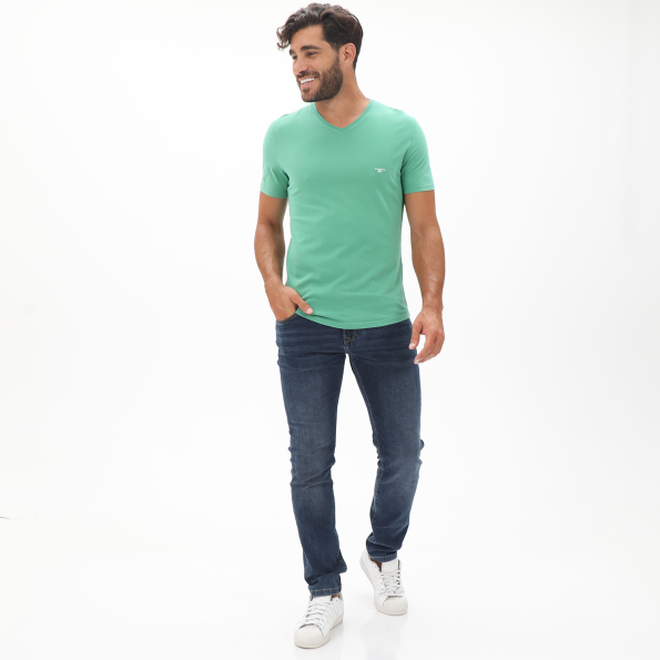 Ανδρικό t-shirt EDWARD JEANS  MP-N-TOP-S20-031 VINEK πράσινο Ανδρικά
