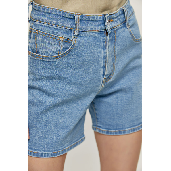 Γυναικείο jean σορτς EDWARD JEANS WP-D-SHR-S22-002 LATANYA-BS/L μπλε Γυναικεία
