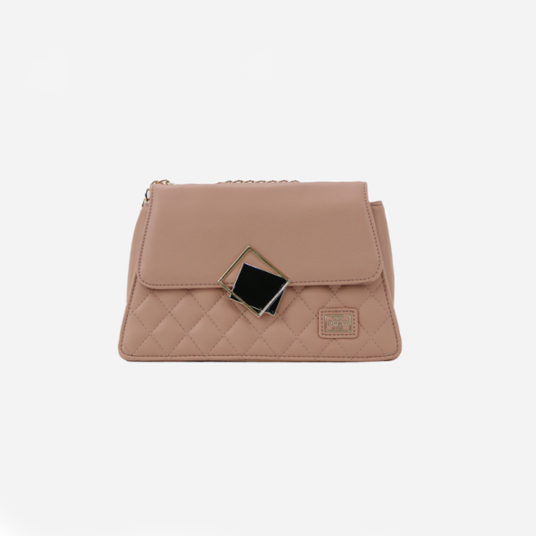 Γυναικεία τσάντα ώμου VQF POLO LINE 2117 HANDBAG ροζ
