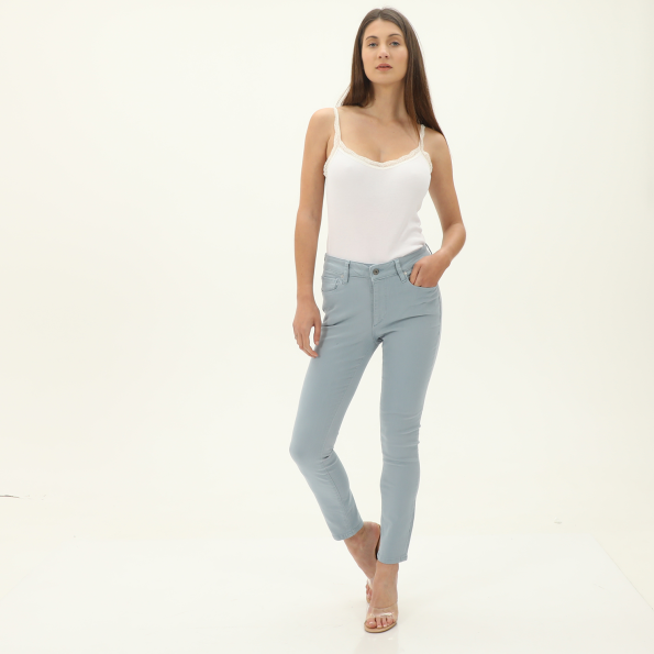 Γυναικείο jean παντελόνι STAFF JEANS 5-970.068.9.043 SANDRA γαλάζιο Γυναικεία