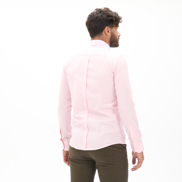Ανδρικό πουκάμισο MARTIN & CO 123-51-1320 SLIM FIT ροζ Ανδρικά